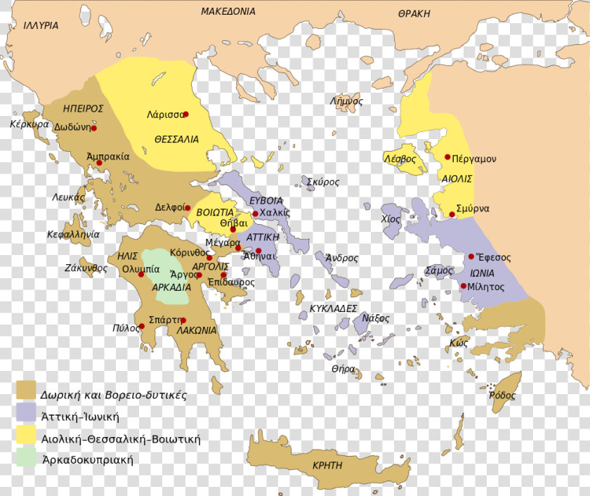 Ancient Greek Dialects grc   Ancient Greek Dialects  HD Png DownloadTransparent PNG