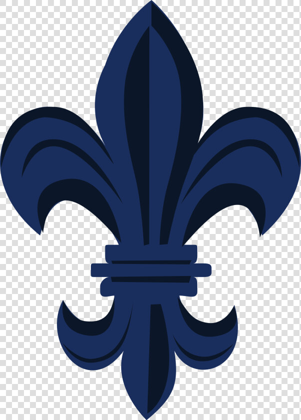 Fleur De Lis Clipart Vector   Fleur De Lis Dark Blue  HD Png DownloadTransparent PNG