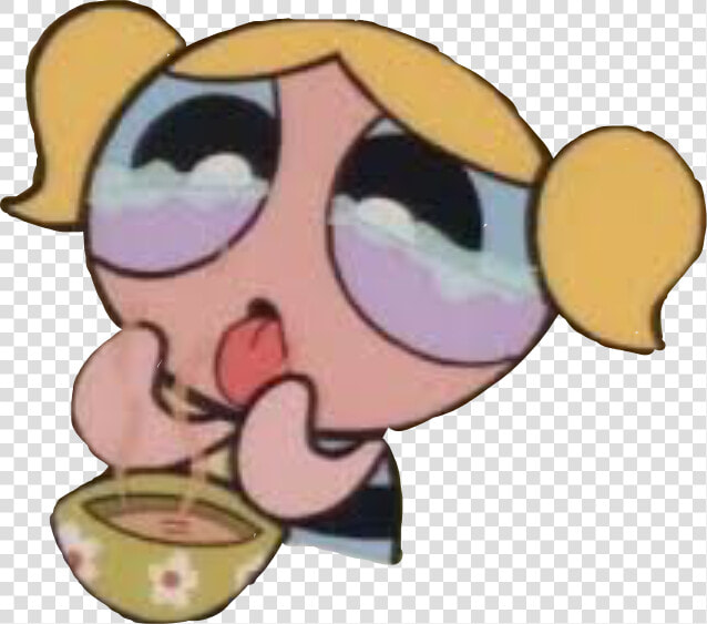  powerpuffgirls  powergirl  bubbles  bubblespeech  bubbleslove   Chicas Superpoderosas Stickers Burbuja  HD Png DownloadTransparent PNG