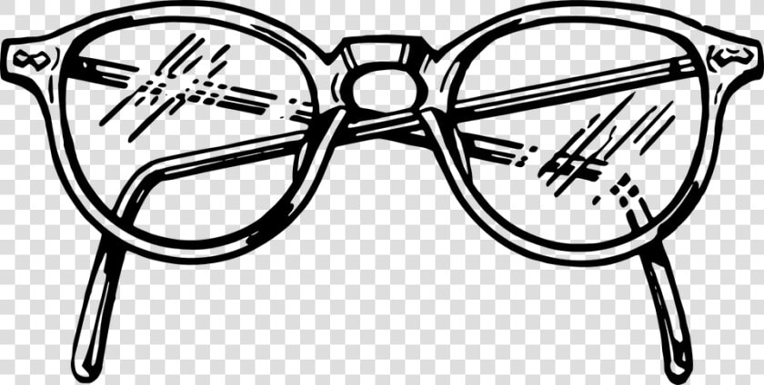 Eye Glasses  Spectacles  Specs  Eyes  Glass  Vision   Glasses Black White Clipart  HD Png DownloadTransparent PNG