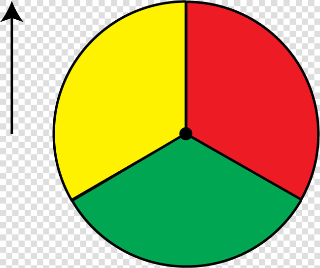 Spinner With 3 Equal Sections   Circle With 3 Sections  HD Png DownloadTransparent PNG