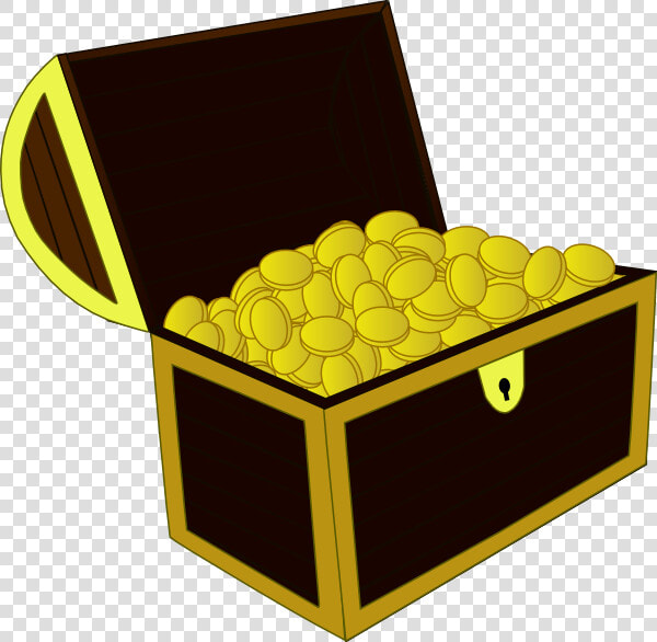 Treasure Chest Svg Clip Arts   Open Treasure Chest Cartoon  HD Png DownloadTransparent PNG