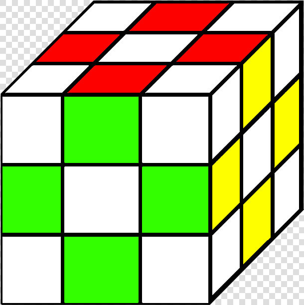 Rubik S Cube Coloring Sheet   Png Download   App Inventor Math Game  Transparent PngTransparent PNG