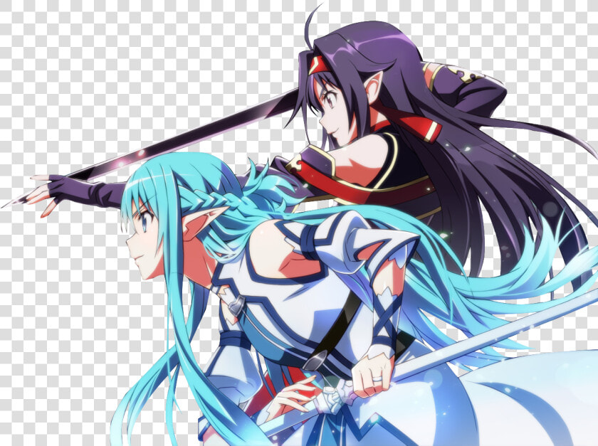 Sword Art Online Wallpaper Yuuki  HD Png DownloadTransparent PNG