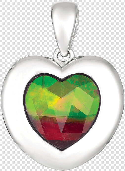 Juliet Sterling Silver Heart Pendant By Korite Ammolite   Locket  HD Png DownloadTransparent PNG