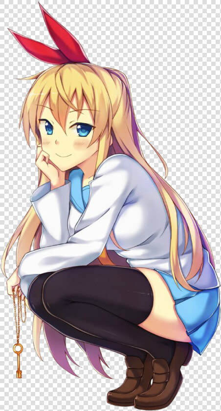  anime  manga  girl  cute  kawaii  blonde  sit  sitting   Anime Girl Sitting Png  Transparent PngTransparent PNG