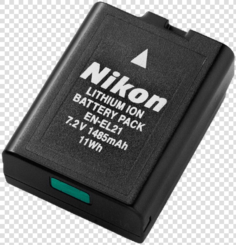 Nikon En El21 Rechargeable Li Ion Battery   Nikon  HD Png DownloadTransparent PNG