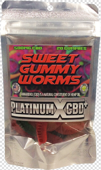 Cbd Platinum Sweet Gummy Worms   Fictional Character  HD Png DownloadTransparent PNG