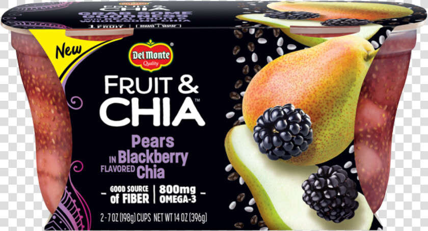 Del Monte Fruit And Chia  HD Png DownloadTransparent PNG