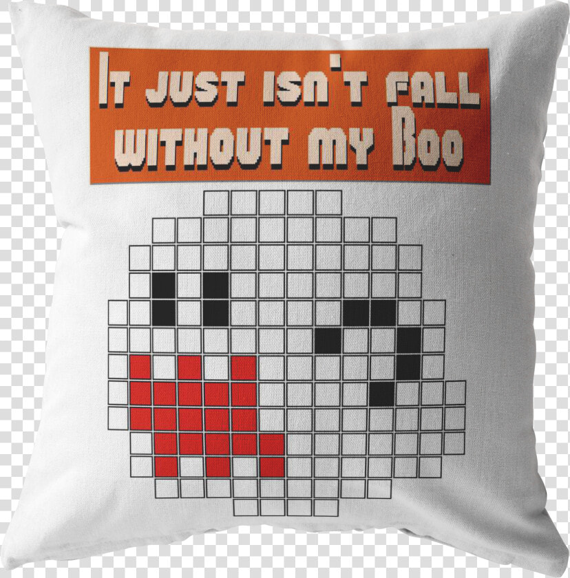 It Just Isn T Fall Without My Boo Pillow   Pixel Art Mario Brose  HD Png DownloadTransparent PNG