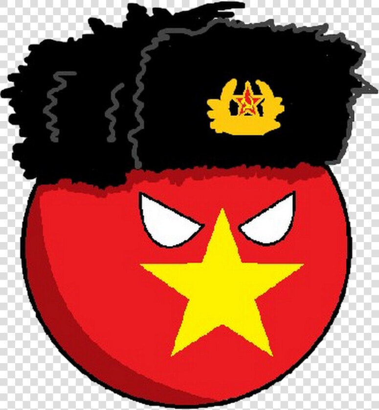 Transparent Vietnam Flag Png   Vietnam Countryball  Png DownloadTransparent PNG