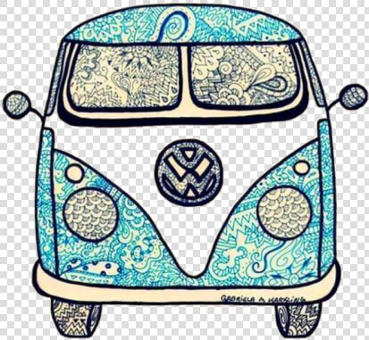 Kombi Hippie Png  Transparent PngTransparent PNG