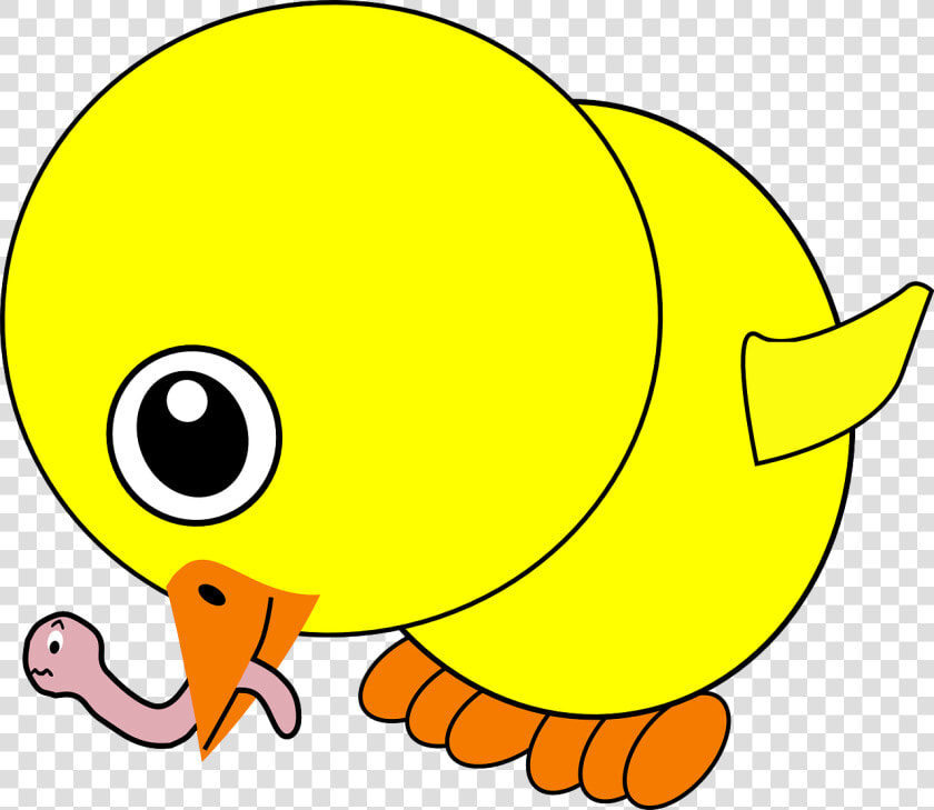 Chick  Worm  Eating  Food  Catching  Catch  Early Bird   Anak Ayam Makan Cacing  HD Png DownloadTransparent PNG