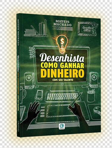 Desenhista Como Ganhar Dinheiro Com Seu Talento   Livro Desenhista Ganha Dinheiro  HD Png DownloadTransparent PNG