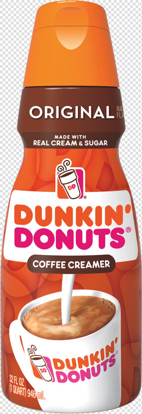 Dunkin’ Donuts® Original Coffee Creamer  HD Png DownloadTransparent PNG