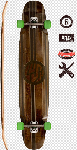 Lush Longboards Legend   Freebord  HD Png DownloadTransparent PNG