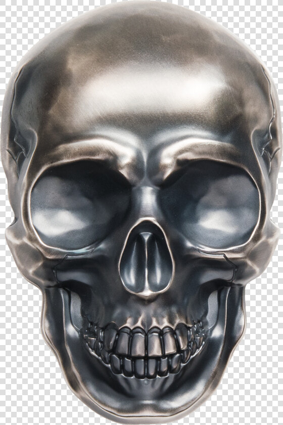 2017 1 2 Kilo Pure Silver Coin   Palau Big Skull  HD Png DownloadTransparent PNG