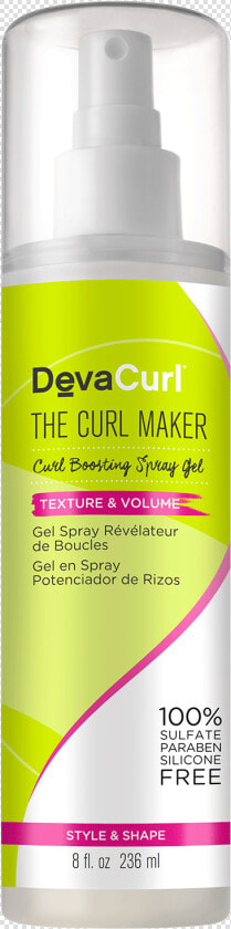 The Curl Maker   Devacurl Spray Gel  HD Png DownloadTransparent PNG