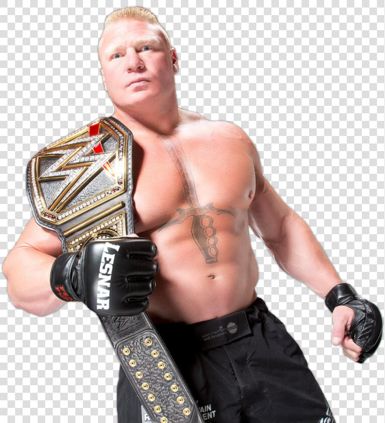 Brock Lesnar Wwe Champion New Render By Wwe Design  HD Png DownloadTransparent PNG