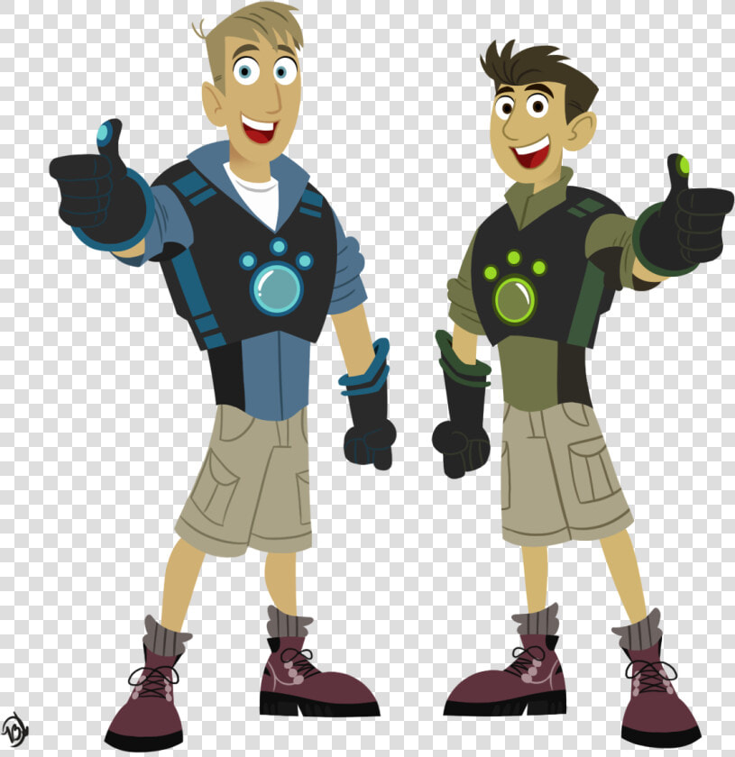 Wild Kratts Chris And Martin  HD Png DownloadTransparent PNG