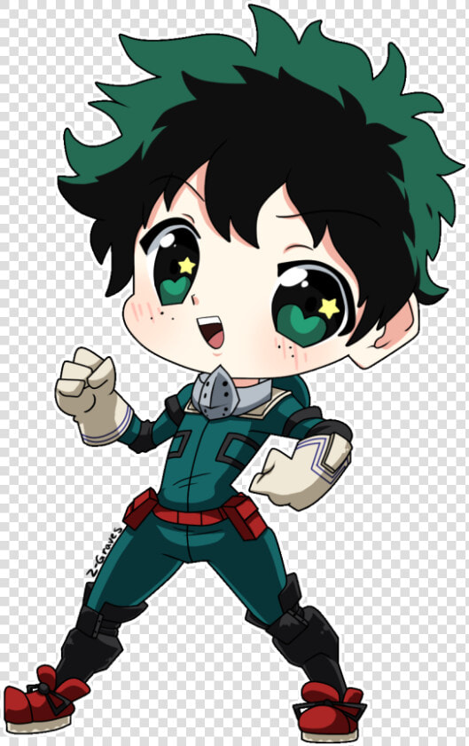 Deku Chibi   Deku Chibi Png  Transparent PngTransparent PNG