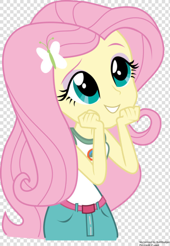 Fluttershy Vector Mlp Human   Mlp Equestria Girls The Legend Of Everfree Fluttershy  HD Png DownloadTransparent PNG