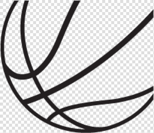 Basketball Outline   Basketball Wall Decal  HD Png DownloadTransparent PNG