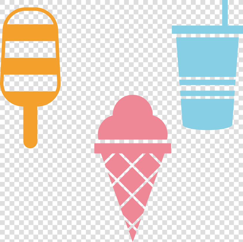 Ice Cream Cone Street Food Ice Pop   Logo Pop Ice Vector  HD Png DownloadTransparent PNG