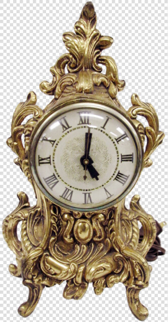 Baroque Mantel Clock  HD Png DownloadTransparent PNG