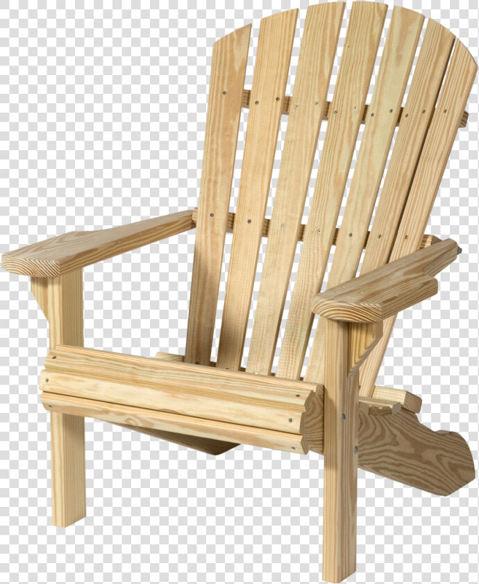 Wooden Adirondack Chair   Transparent Adirondack Chair Png  Png DownloadTransparent PNG