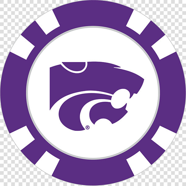 Kansas State Wildcats Poker Chip Ball Marker   Carolina Hurricanes Clip Art  HD Png DownloadTransparent PNG