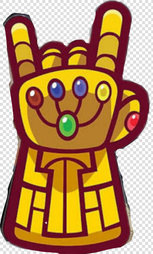  thanos  guantelete  endgame  avengers   Infinity Gauntlet Vector  HD Png DownloadTransparent PNG