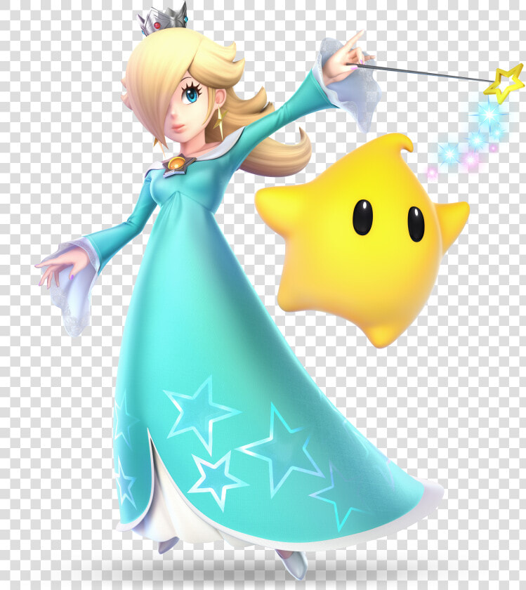 Princess Peach Clipart Confused   Super Smash Bros Ultimate Rosalina Render  HD Png DownloadTransparent PNG