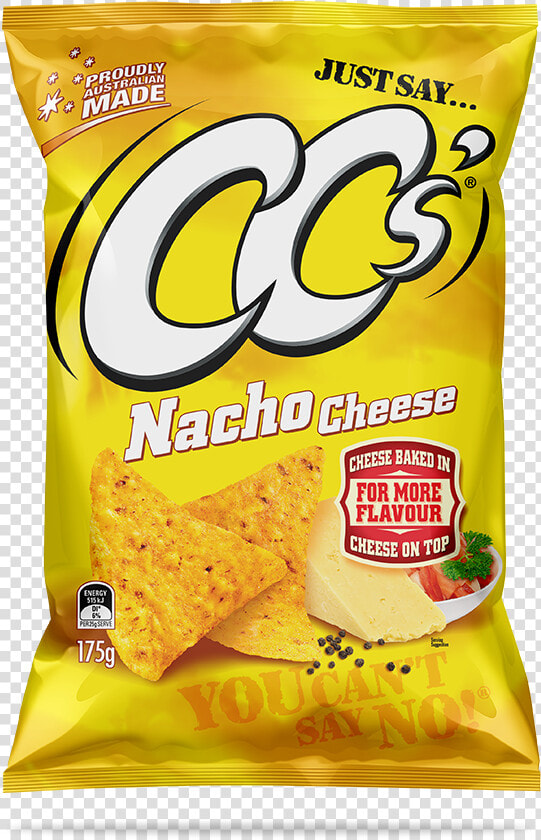 Snackbrands Cc S Chips Review   Cc  39 s 175g Nacho Cheese Corn Chips  HD Png DownloadTransparent PNG