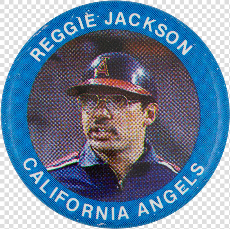 Reggie Jackson California Angels Sports Button Museum   Bros And Barnum  amp  Bailey  HD Png DownloadTransparent PNG