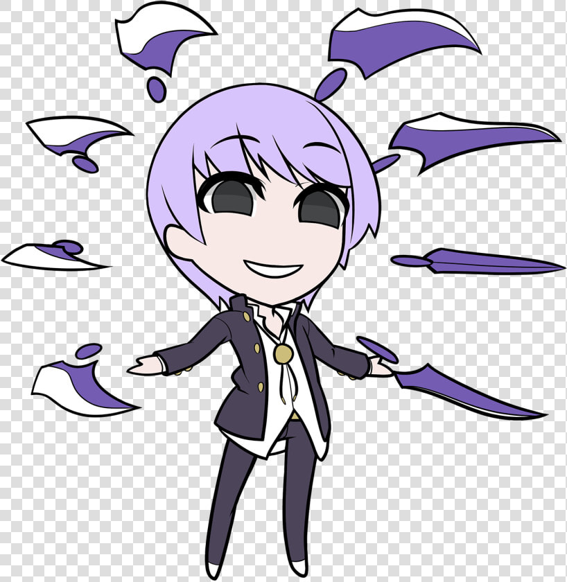 Sd bya   Byakuya Chibi Under Night  HD Png DownloadTransparent PNG