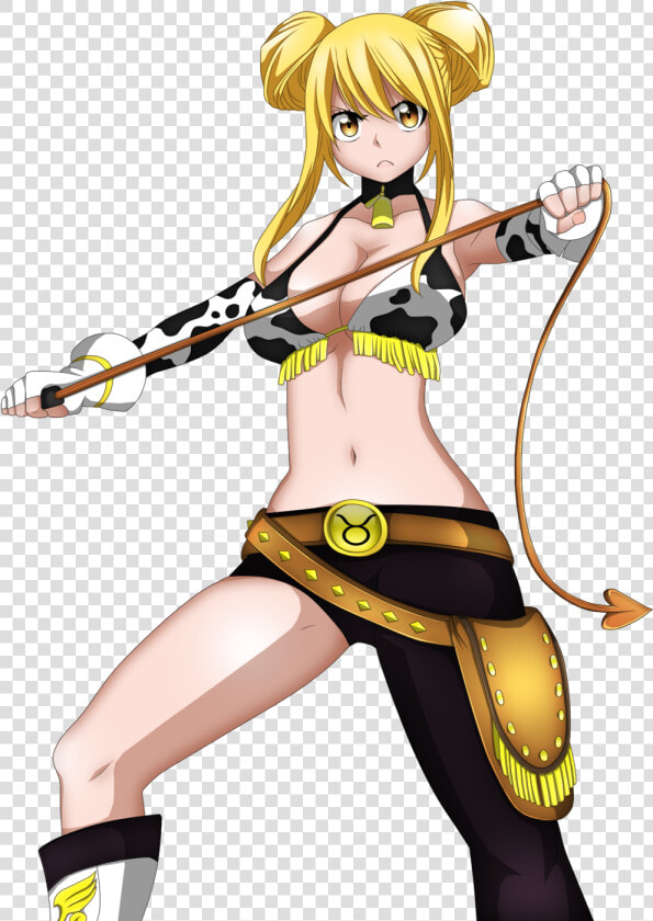 Fairy Tail 385 Aquarius Power Lucy By Kemucampos d7qigka   Fairy Tail Lucy Taurus Form  HD Png DownloadTransparent PNG