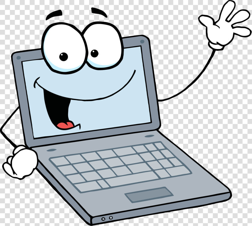 Laptop Animation Cartoon Clip Art Cartoon Computer   Cartoon Computer Png  Transparent PngTransparent PNG