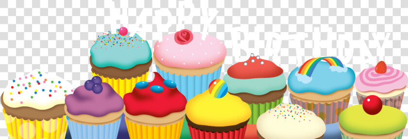 Cupcake Petit Four Muffin Cake Decorating Buttercream   Birthday Cup Cakes Png  Transparent PngTransparent PNG