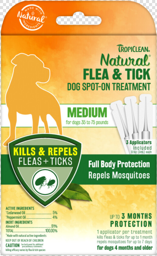 Tropiclean Flea And Tick Cat  HD Png DownloadTransparent PNG