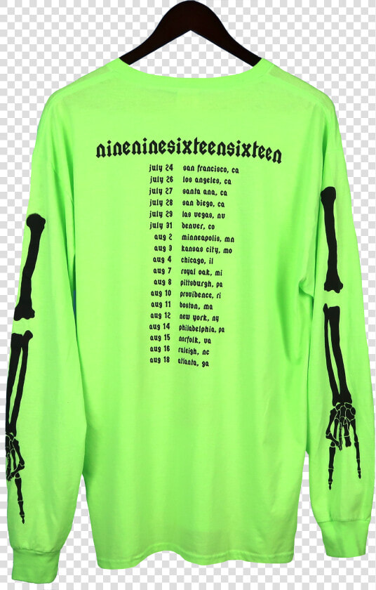 Playboi Carti Die Lit Tour Skeleton Long Sleeve   Playboi Carti Die Lit Tour Merch  HD Png DownloadTransparent PNG