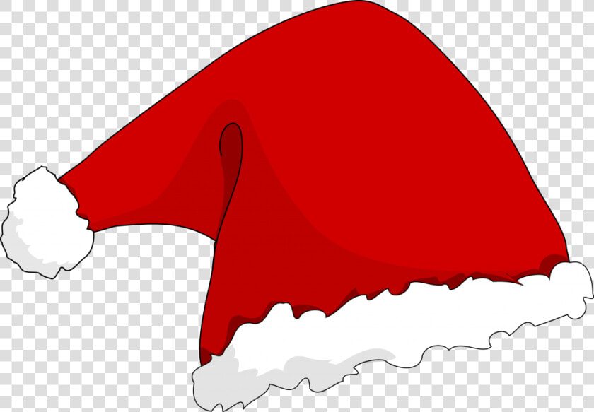 Santa S Hat  Santa Claus  Christmas  Red Cap  Santa   Drawn Santa Hat Transparent  HD Png DownloadTransparent PNG