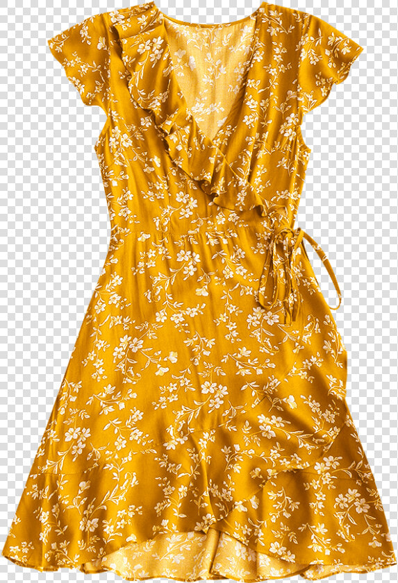 Dropshipping Summer Maxi Dress flower Girl Dress Dropshiper cotton   Yellow Summer Dress Png  Transparent PngTransparent PNG