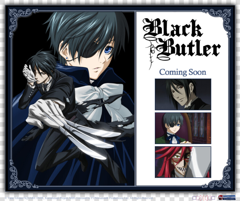 Kuroshitsuji Splash   Black Butler  HD Png DownloadTransparent PNG