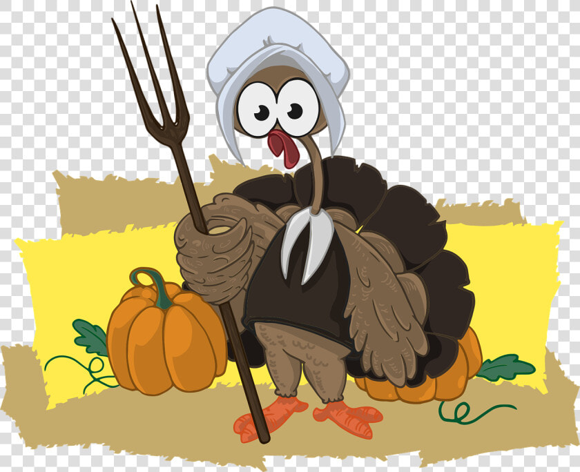 Transparent Cute Turkey Png   Clip Art Funny Turkey  Png DownloadTransparent PNG