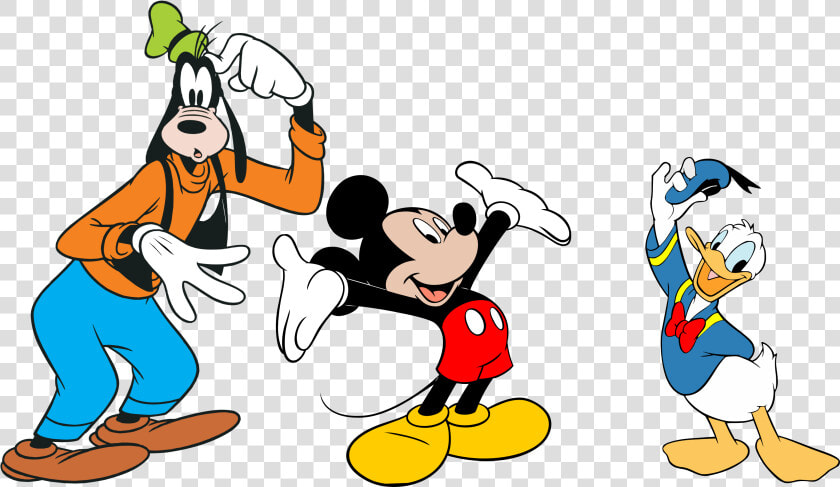 Goofy Download Png   Mickey Donald  amp  Goofy  Transparent PngTransparent PNG