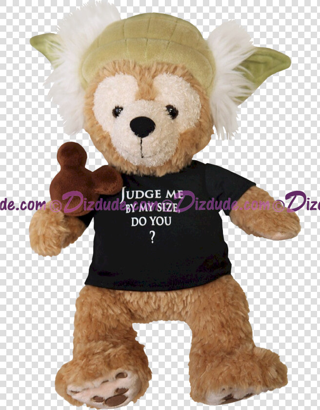 Duffy As Yoda Bear With Chocolate Mickey Ears Icecream   Yoda Bear  HD Png DownloadTransparent PNG