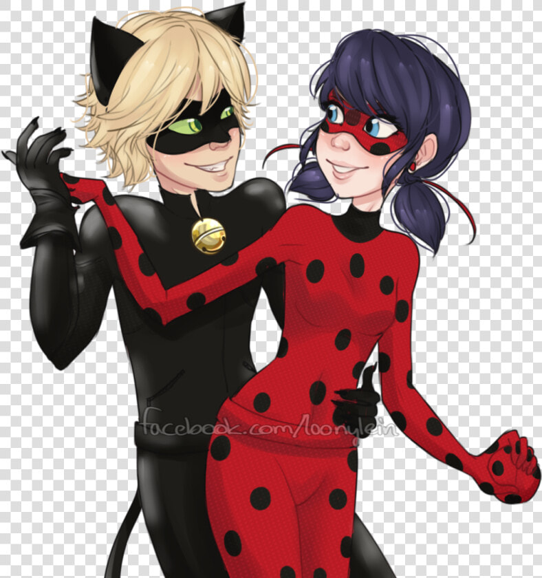 Miraculous Ladybug Wallpaper Titled Ladybug And Chat   Латексный Кот  HD Png DownloadTransparent PNG