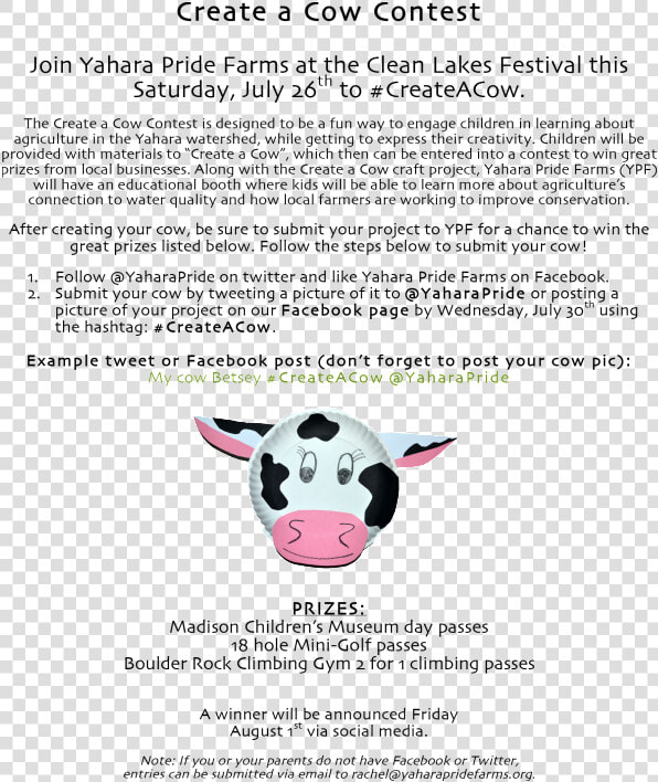 Create A Cow Contest   Dairy Cow  HD Png DownloadTransparent PNG