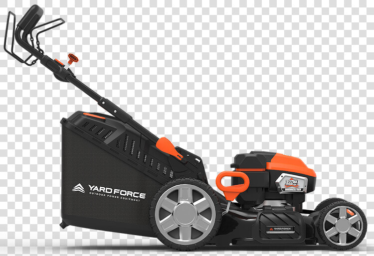 Side View Of The Yard Force   Lawn Mower Side View  HD Png DownloadTransparent PNG